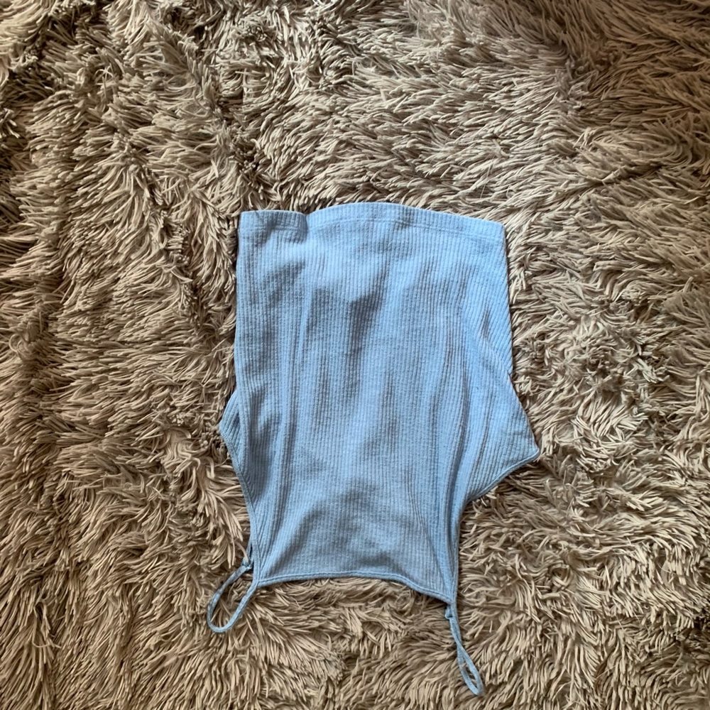 Blue tank top